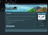Strona internetowa z Lupo Plast Sj