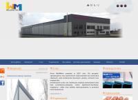 Strona internetowa z Weldmetal - Producent konstrukcji stalowych