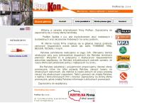 Strona internetowa z Profkon Sp. Z O.o.