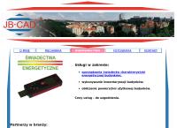 Strona internetowa z JB-CAD Janusz Barański - Branża budowlana