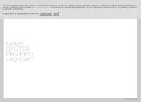 Strona internetowa z M/Kwadrat Pracownia Architektury