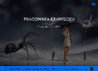 Strona internetowa z Pracownia  Krawiecka  Magdaleny Dekier