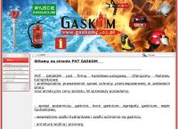 Strona internetowa z Przedsiębiorstwo Handlowo-Techniczne Gaskom