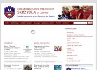 Strona internetowa z Niepubliczna Szkoła Podstawowa \"skrzydła\" W Lublinie