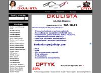 Strona internetowa z Optyk Vision Grójec - Okulista i Optometrysta