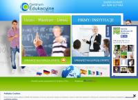 Strona internetowa z Iq - Centrum Edukacyjne