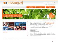 Strona internetowa z Medianext Mirosław Kędziora