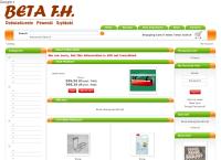 Strona internetowa z Beta Fh Opakowania Gdańsk