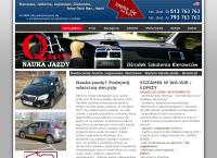 Strona internetowa z Qrsant