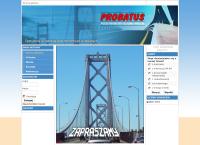 Strona internetowa z P.u.h. Probatus