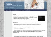 Strona internetowa z Temal