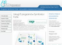 Strona internetowa z Ktm Pracownia Programistyczna