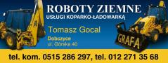 Gocal Tomasz. Roboty Ziemne