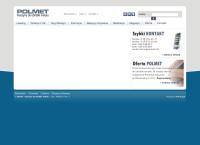 Strona internetowa z Polmet