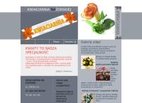 Strona internetowa z Kwiaciarnia na Żorskiej