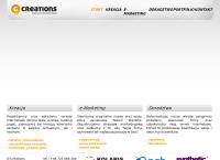 Strona internetowa z G-Creations S.c.