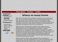 Strona internetowa z Alfa Centrum Finansowe