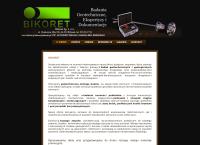 Strona internetowa z Bikoret