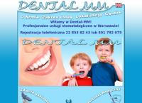 Strona internetowa z Dentalmm