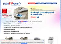 Strona internetowa z Copy24serwis