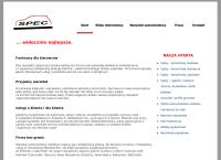 Strona internetowa z SPEC Rafał Niewiadomski - Naprawa szyb samochodowych