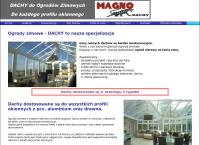 Strona internetowa z Magno
