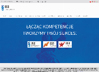 Strona internetowa z BSO Outsourcnig sp. z o.o.
