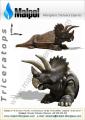 Triceratops Bench Dinosaur Fiberglass Replicas