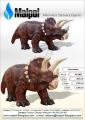Triceratops Dinosur Fiberglass Replicas