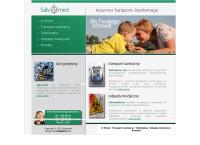 Strona internetowa z Salvomed Kolumna Transportu Sanitarnego