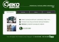 Strona internetowa z FHU Eko System