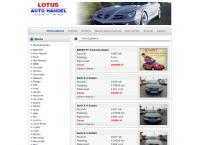 Strona internetowa z Lotus