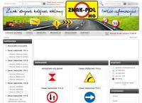 Strona internetowa z ZNAK-POL MG