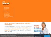 Strona internetowa z Grafea