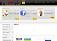Strona internetowa z PROMO Group - Gadżety i Upominki Reklamowe