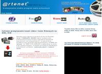 Strona internetowa z Artenet