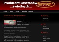Strona internetowa z Art-Syl