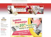 Strona internetowa z Zaproszenia Ślubne - Parka