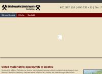 Strona internetowa z Węglewski Skład opału
