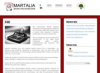 Strona internetowa z Martalia - Biuro Rachunkowe - Łączkowski P.