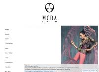 Strona internetowa z Moda Club