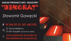 Dekorat Zakład Produkcyjno-Usługowy Sławomir Gawęcki