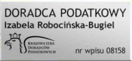 Robocińska-Bugiel Izabela, mgr. Biuro rachunkowe