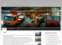 Strona internetowa z Trans-Ziel - Majszyk K.