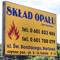 Stachura Jan. Skład opału