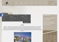 Strona internetowa z Grot Hotel
