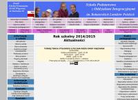 Strona internetowa z Szkoła Podstawowa