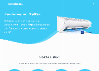 Strona internetowa z Climeo.pl Maksymilian Sawicz - Chłodnictwo, Klimatyzacja