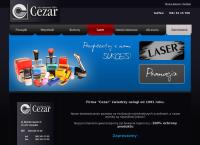 "cezar" Pw. Pieczątki, Wizytówki