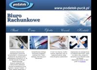 Strona internetowa z Biuro Rachunkowe Podatek